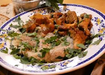 scaloppine ai funghi galletti