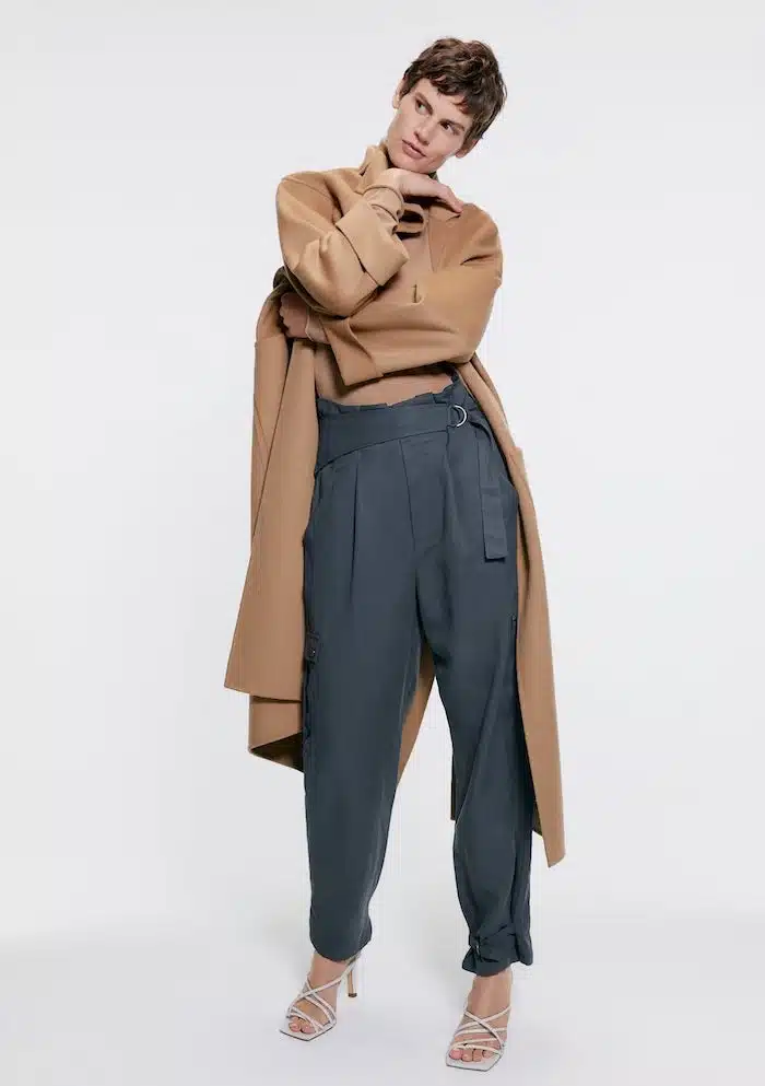 zara pantaloni moda catalogo autunno 