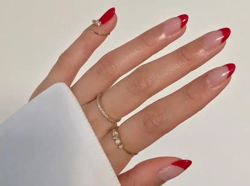 French manicure colorate inverno 2019 2020