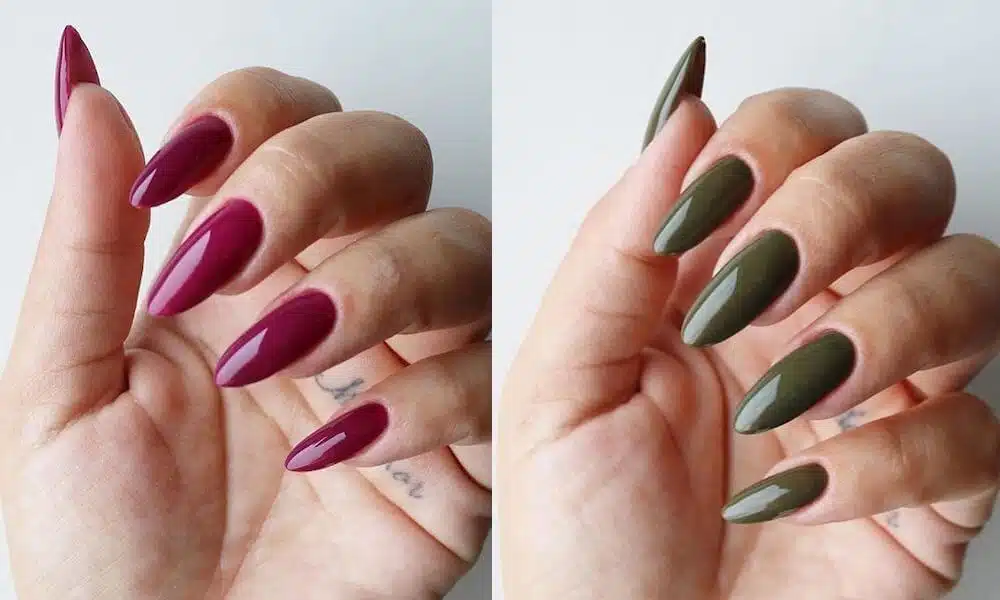 Smalti gel autunno 2019-viola-verde