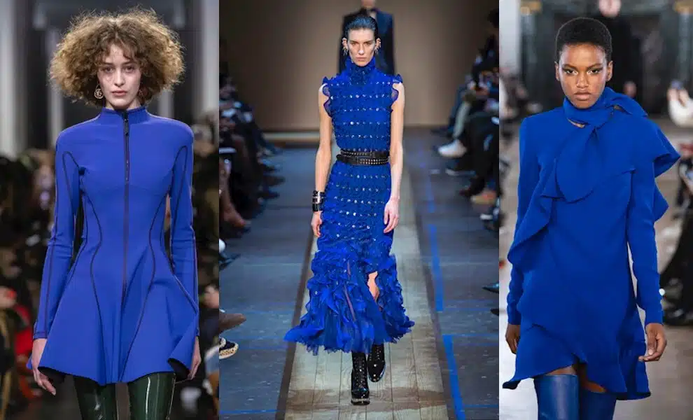 abiti blu elettrico inverno 2019 2020