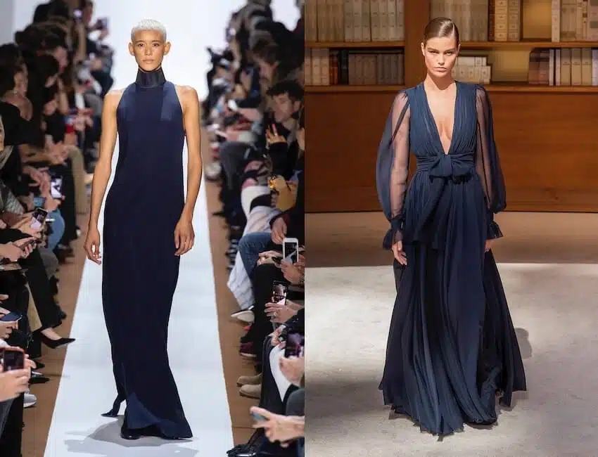 abiti da sera blu inverno 2019 2020