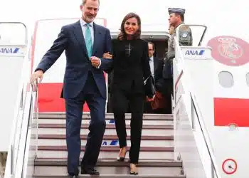letizia Ortiz Felipe Spagna in Giappone