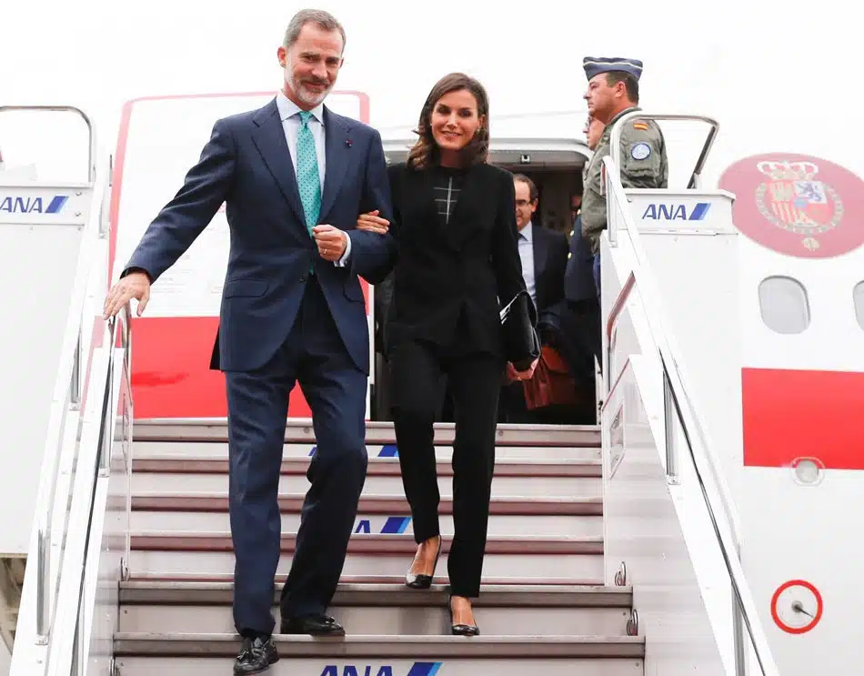 letizia Ortiz Felipe Spagna in Giappone