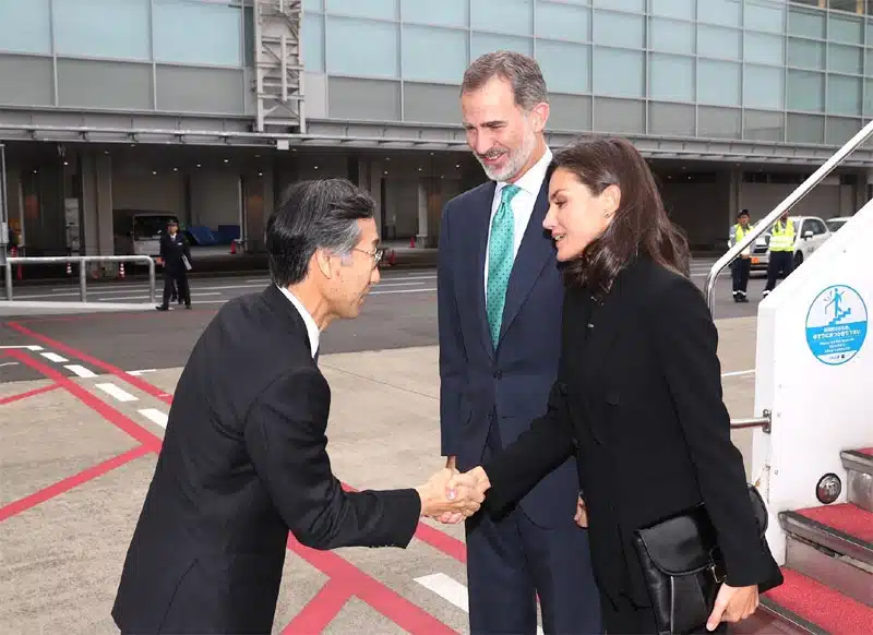 letizia felipe Giappone