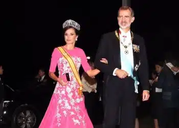 letizia ortiz abito corona giappone