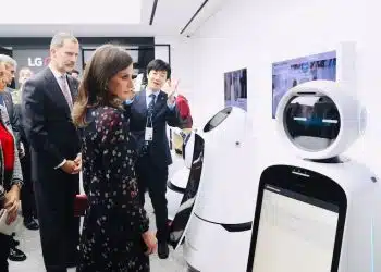 letizia ortiz robot Corea LG