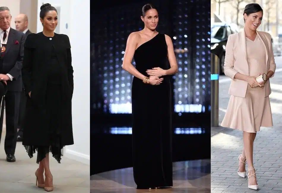 meghan markle stile gravidanza