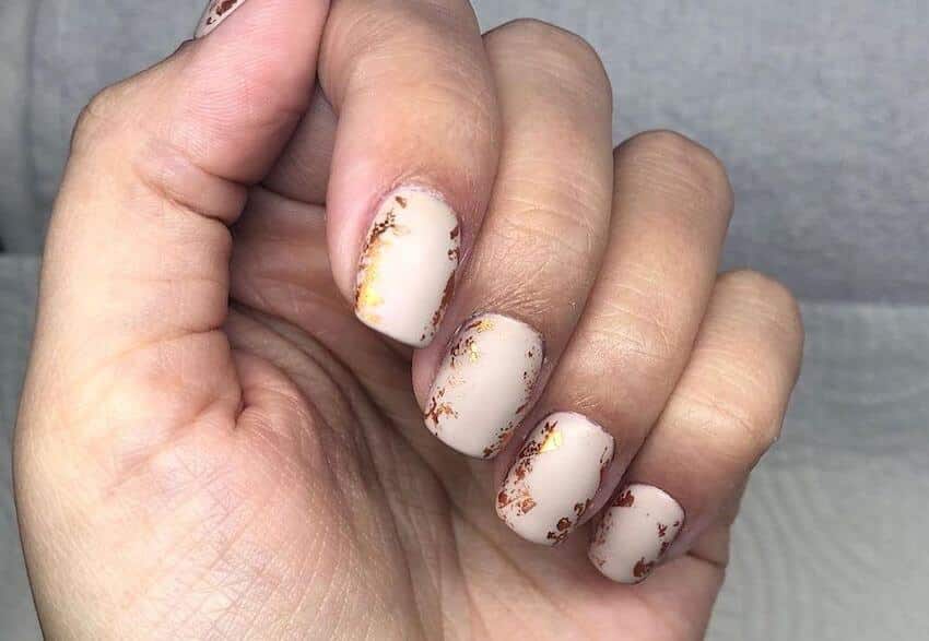 nail art autunno inverno 2019 unghie corte