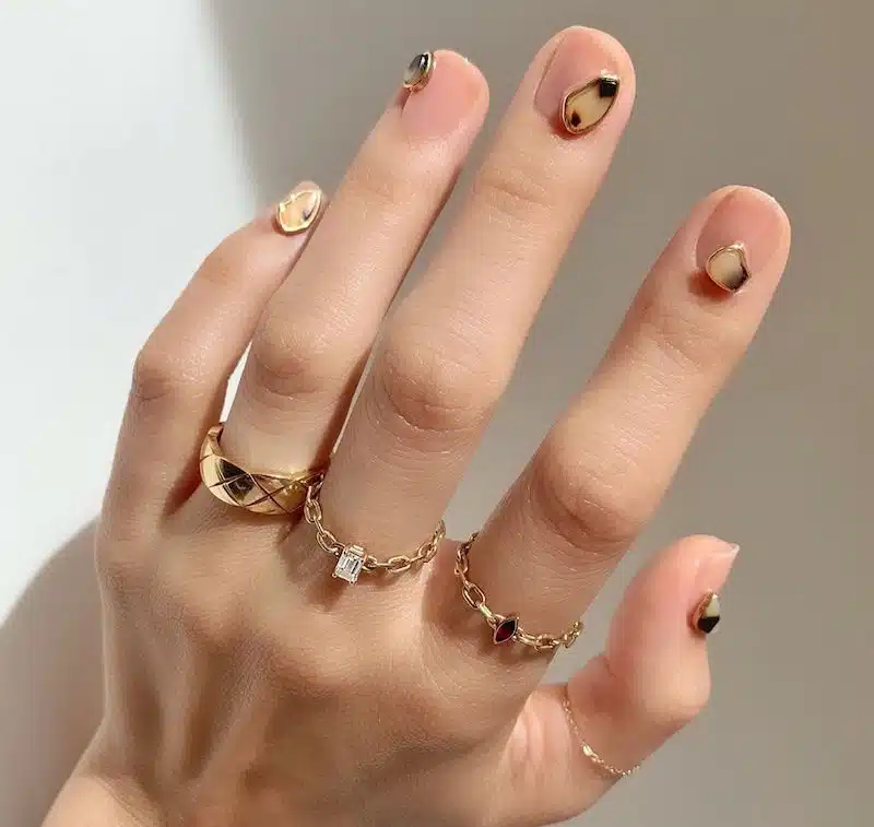 nail art gioiello inverno 2019 2020