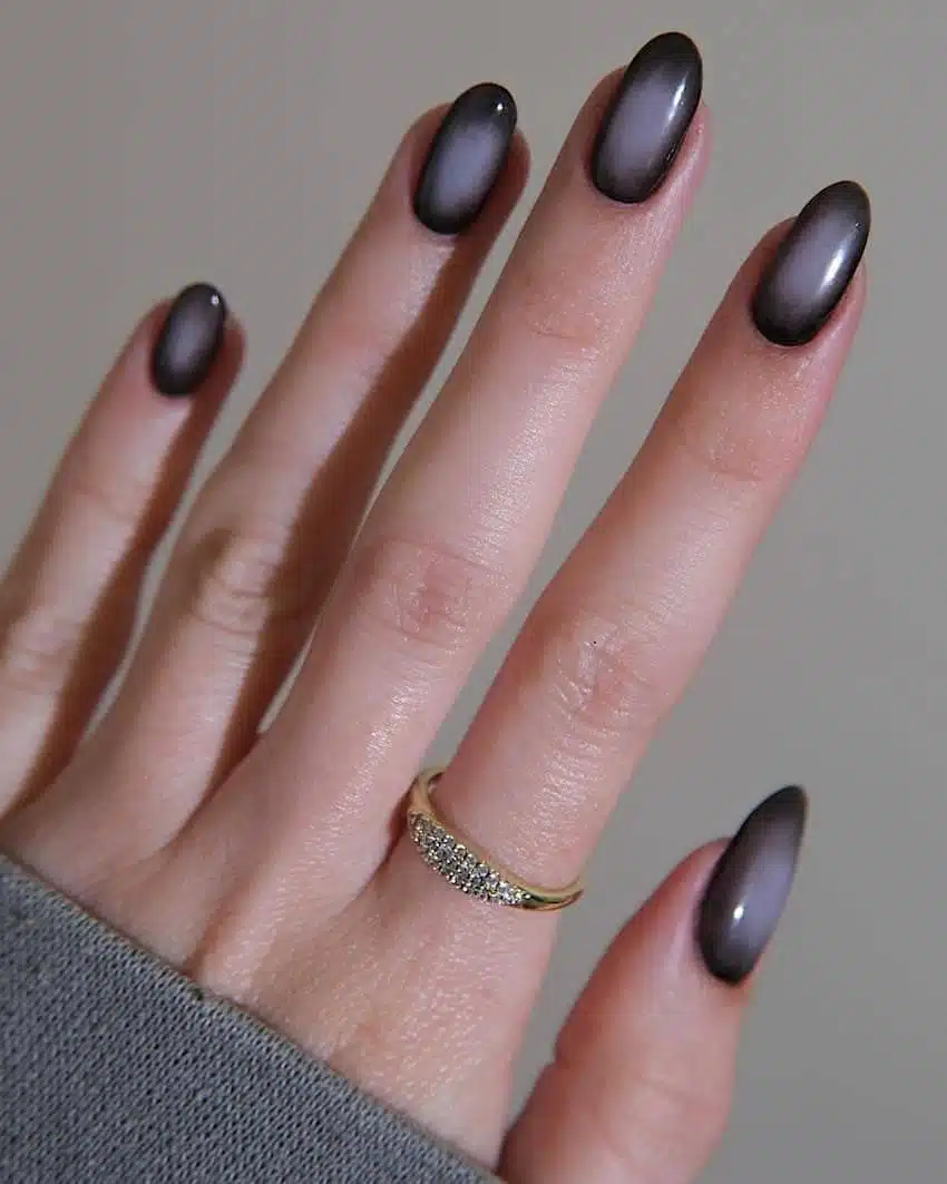 nail art invernali 2023 ombre