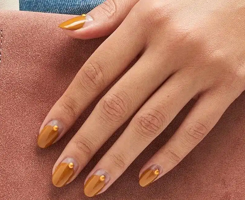nail art semplici gioiello 2019