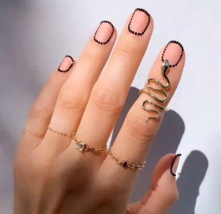 nail art unghie corte inverno 2019 2020