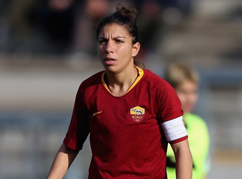 Elisa Bartoli Roma calcio