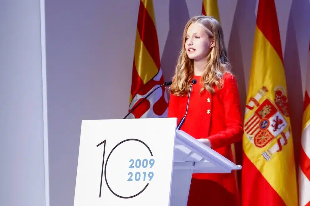 Leonor di Spagna premio girona 2019