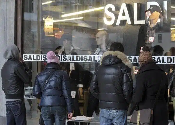 Saldi invernali Roma e Lazio 2025
