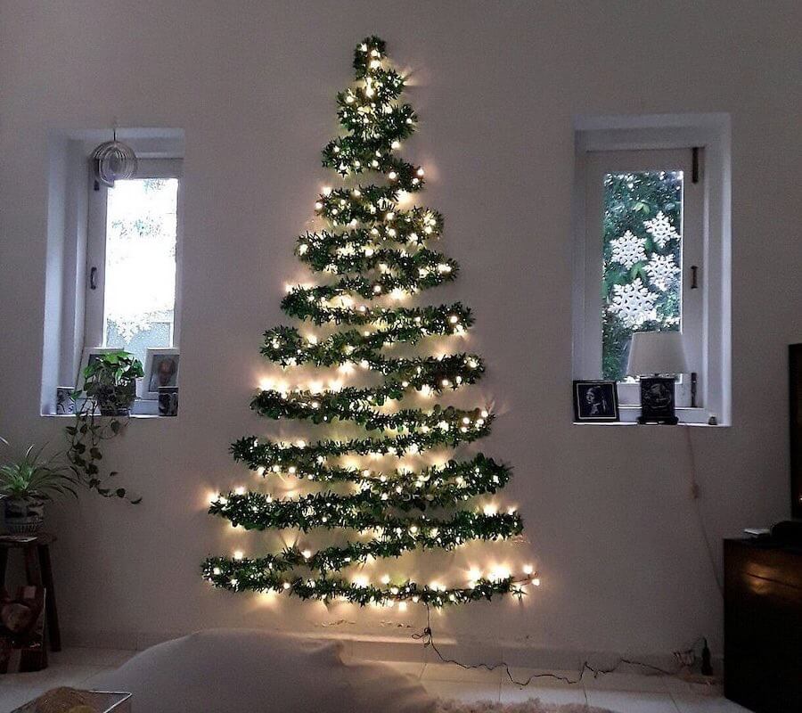 Albero Di Natale A Parete Ikea.Alberi Di Natale 2019 15 Nuove Idee Originali Per Trasformare La Casa A Natale Donne Sul Web