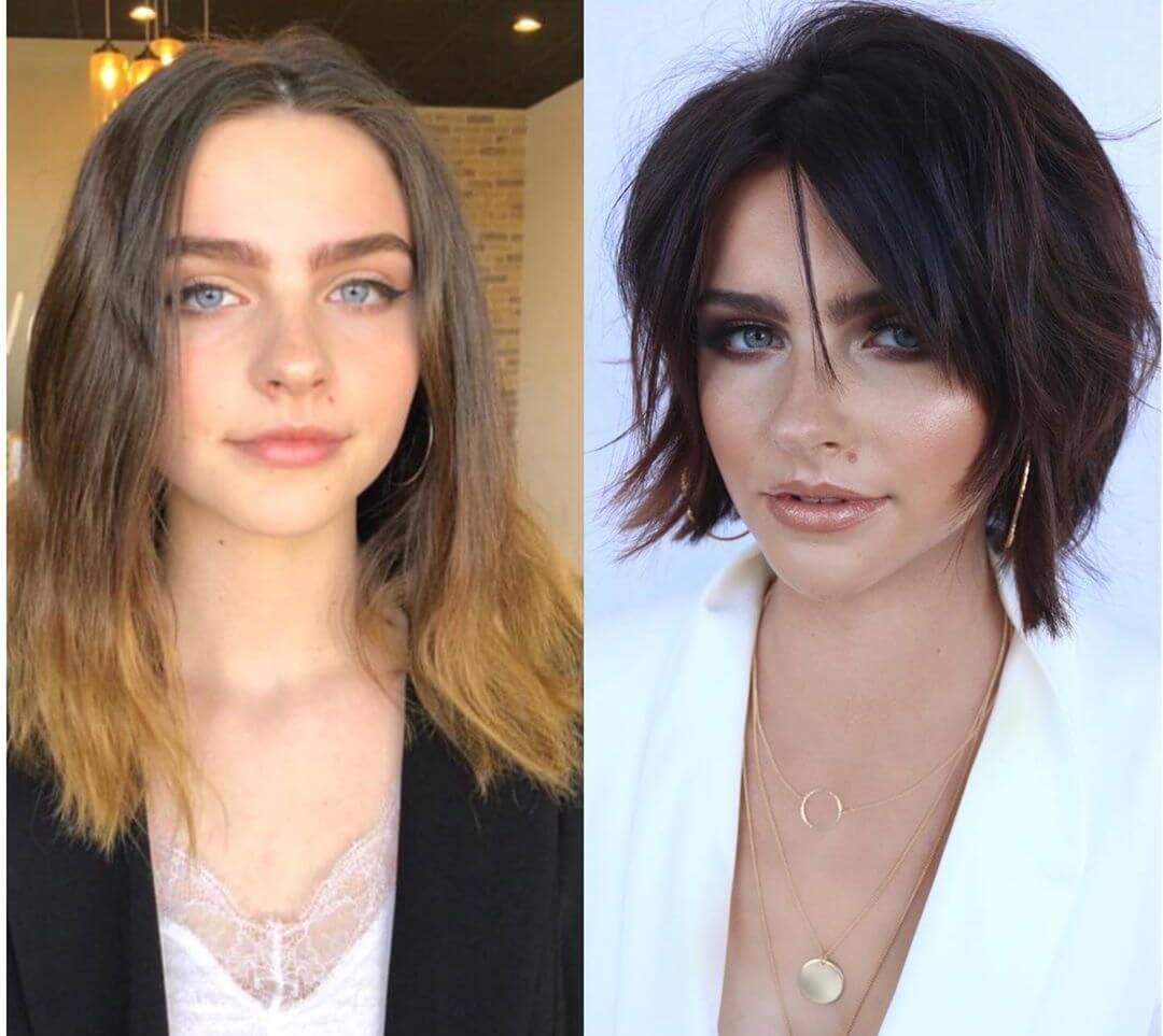 capelli medio corti autunno 2019-instagram