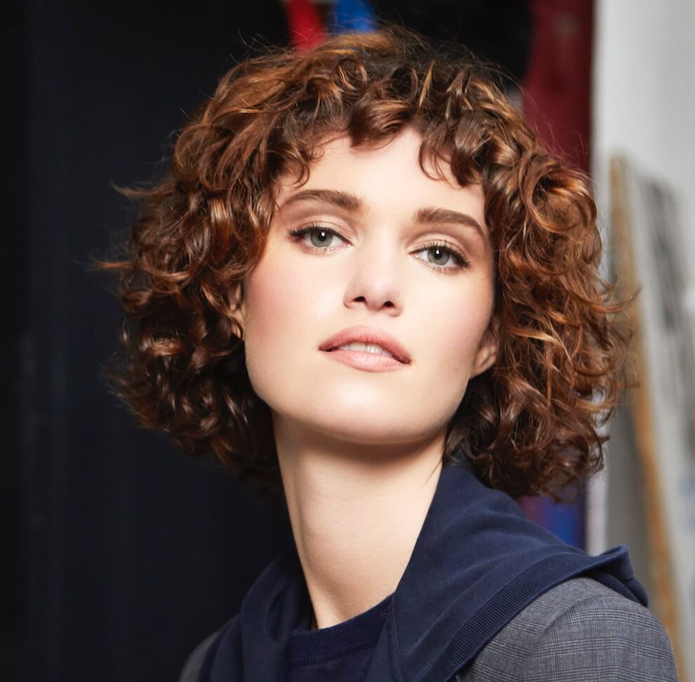 capelli scalati ricci inverno 2019 2020-