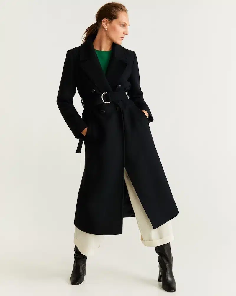 cappotto in lana mango inverno 2019