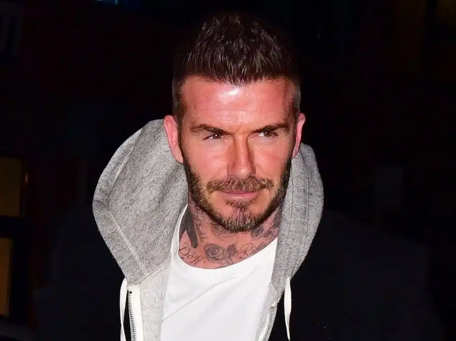 david beckham taglio capelli a spazzola