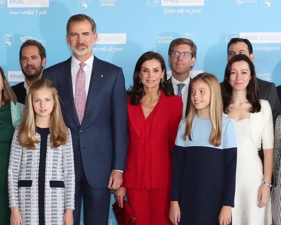 famiglia reale spagnola barcellona