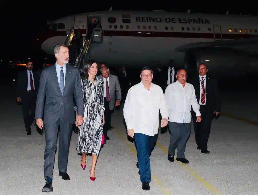 letizia e felipe di spagna cuba 2019