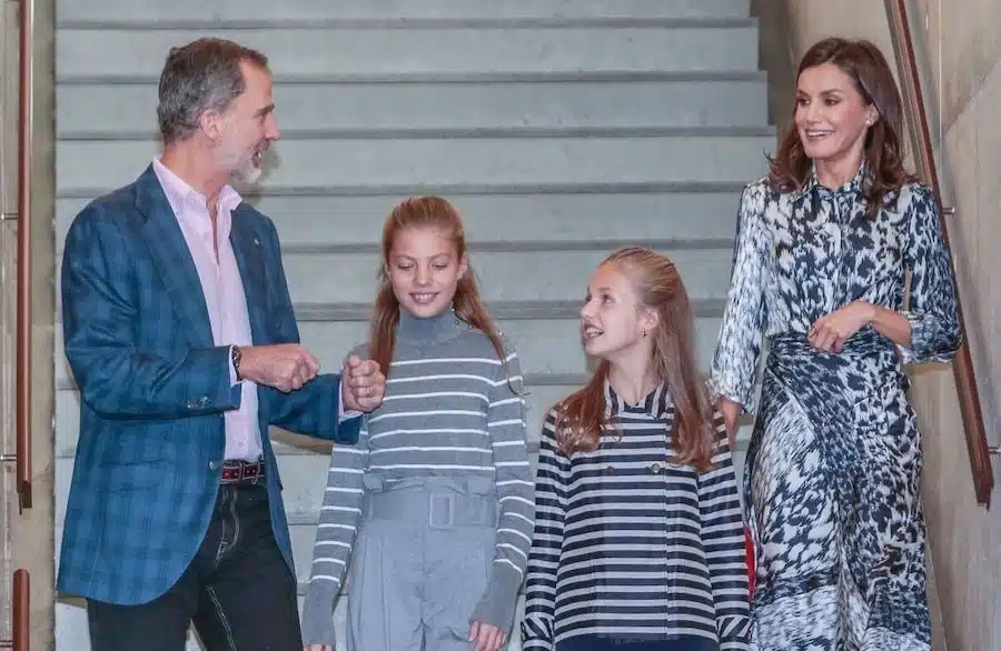 letizia felipe figlie 5 novembre 2019