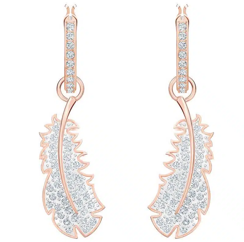 orecchini swarovski cerchio pendenti inverno 2019 2020