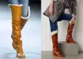 stivali alti con zeppa inverno 2019 2020
