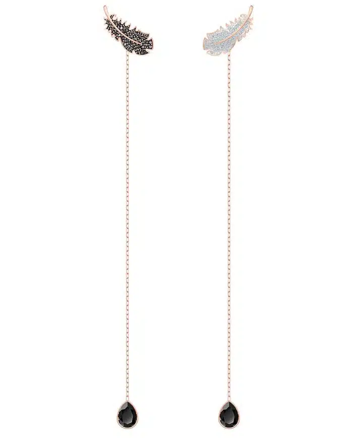 swarovski natale orecchini lunghi inverno 2019 2020
