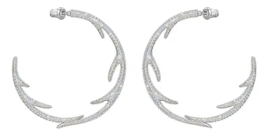 swarovski orecchini a cerchio inverno 2019-2020
