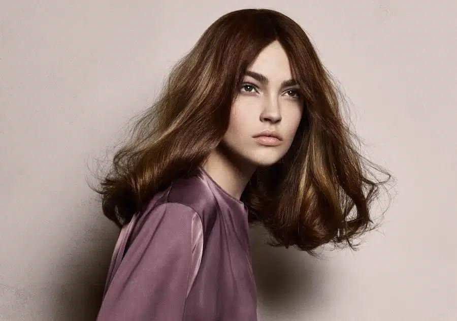 tintura capelli castani davines inverno 2019 2020