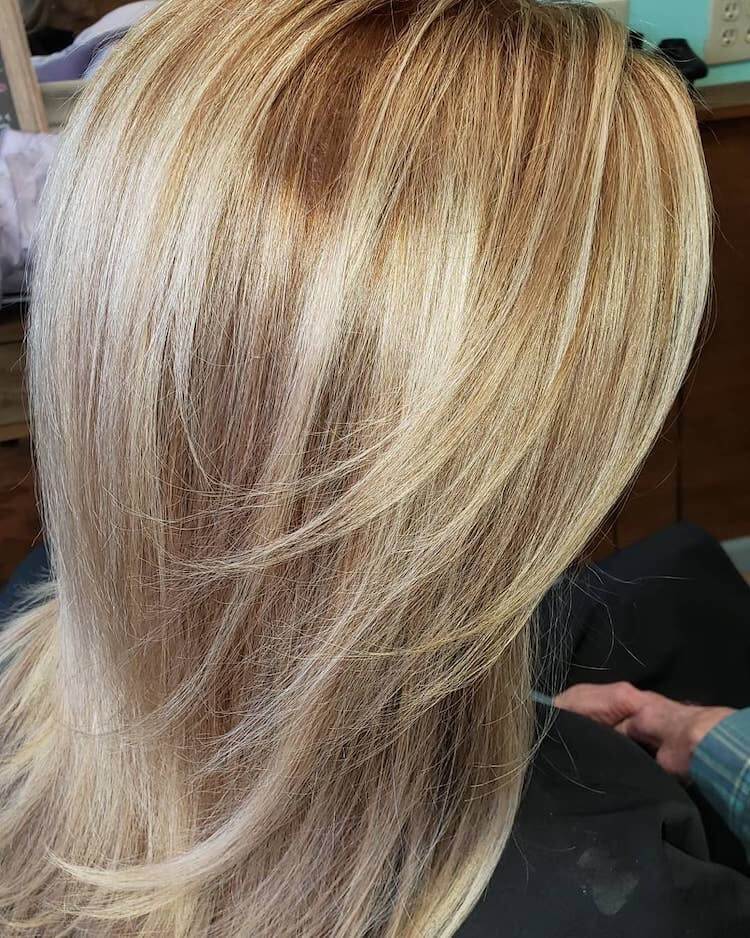 capelli biondi sfumature 2020 balayage