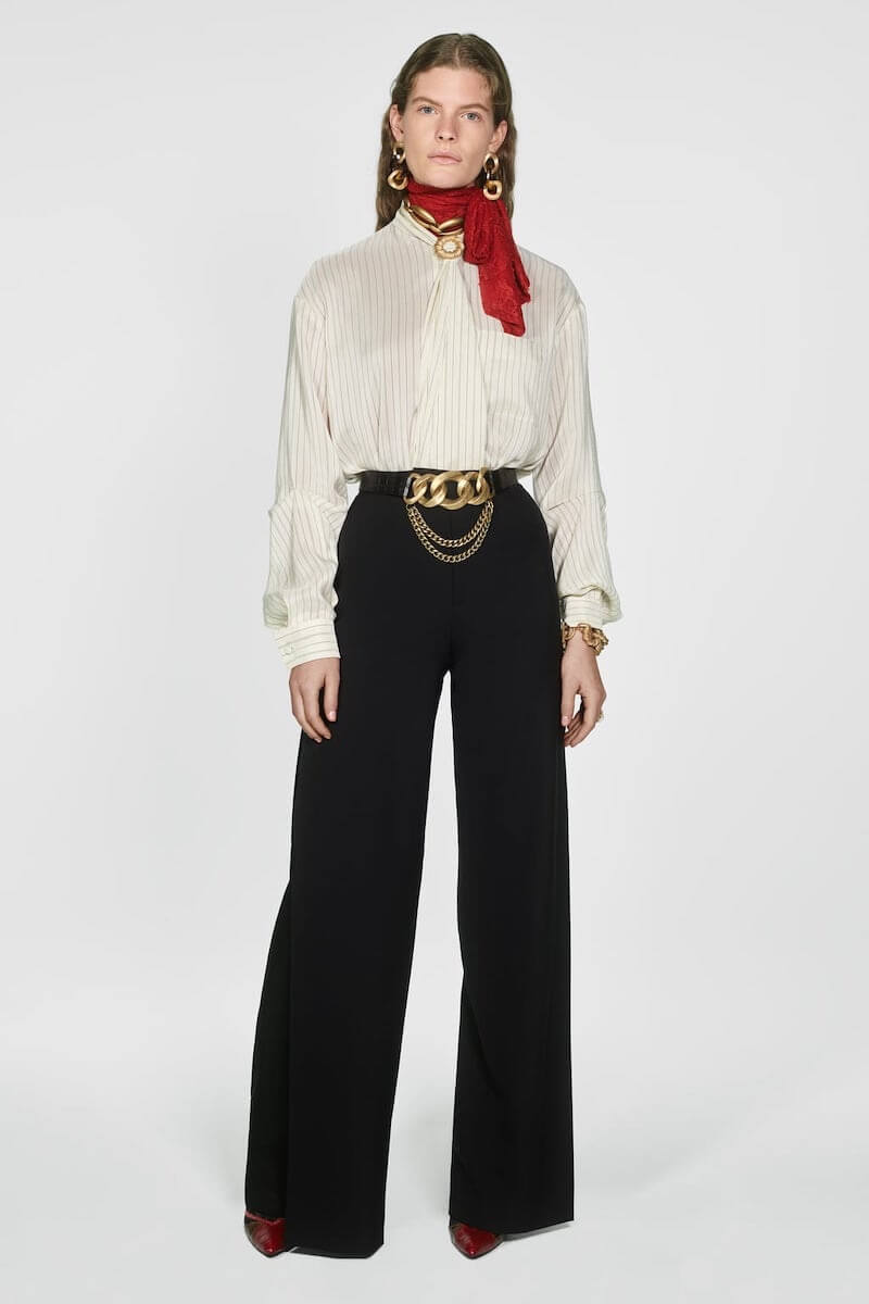 pantaloni palazzo zara inverno 2019 2020