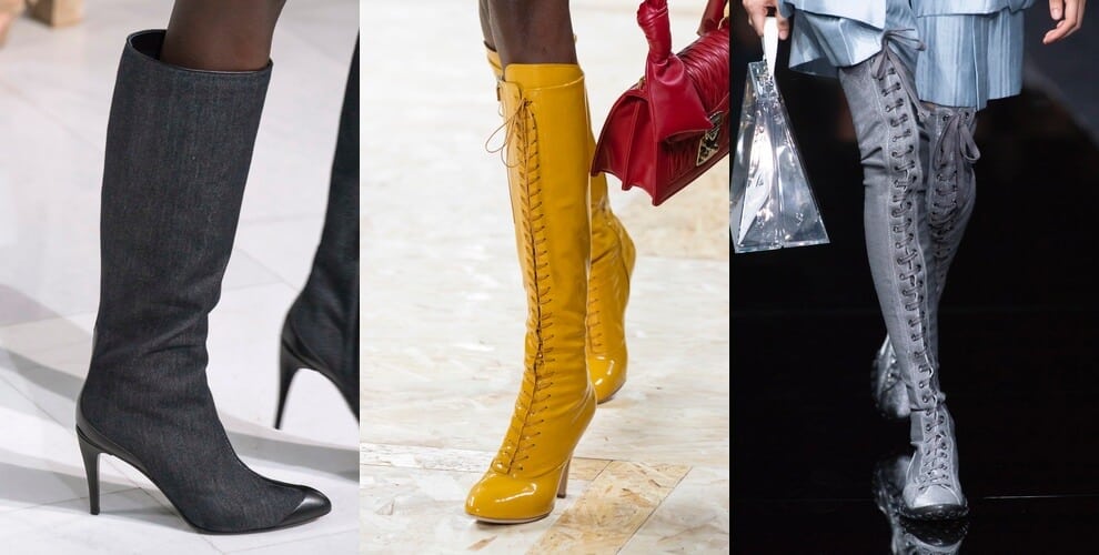 Stivali e stivaletti estivi 2020. Ecco le scarpe di moda primavera