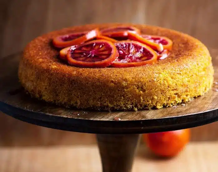 torta polenta e arance caramellate ricetta