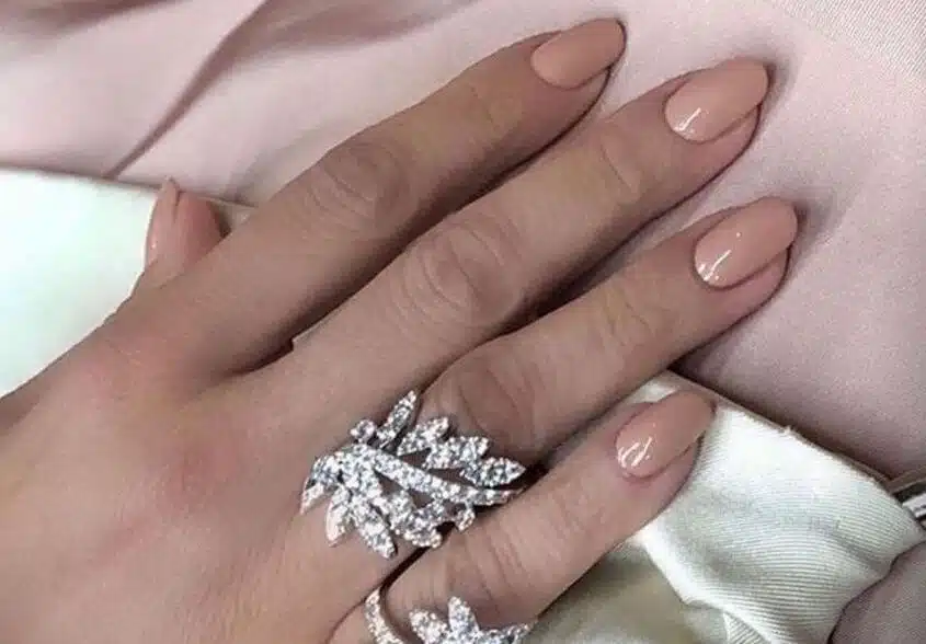 unghie gel 2020 nude