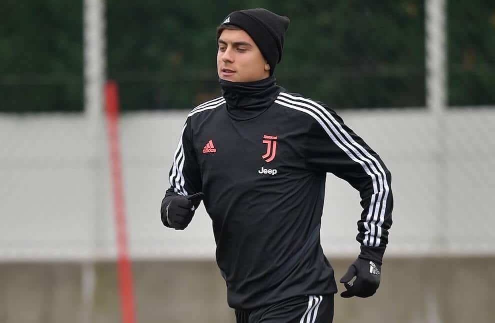 Paulo Dybala allenamenti Juve