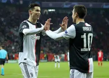 Ronaldo Dybala Juventus champions 2020