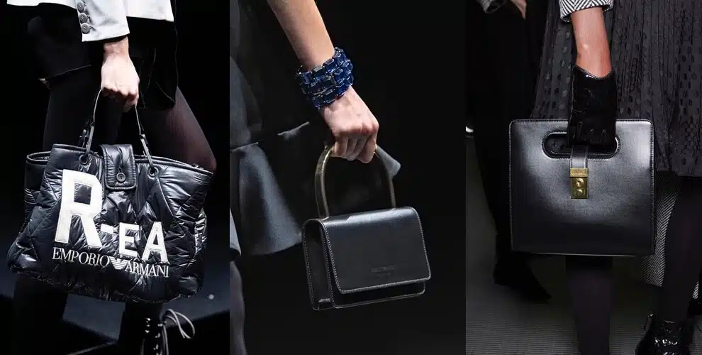 borse autunno inverno 2020 2021 emporio Armani