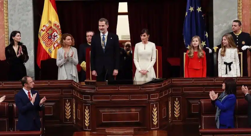 famiglia reale spagnola 3 febbraio 2020