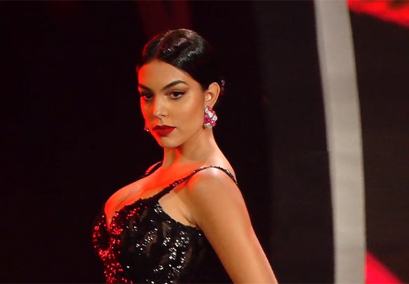 georgina rodriguez sanremo