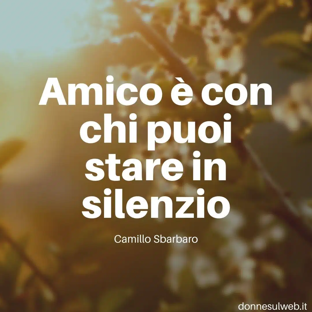 Frasi belle sull’amicizia