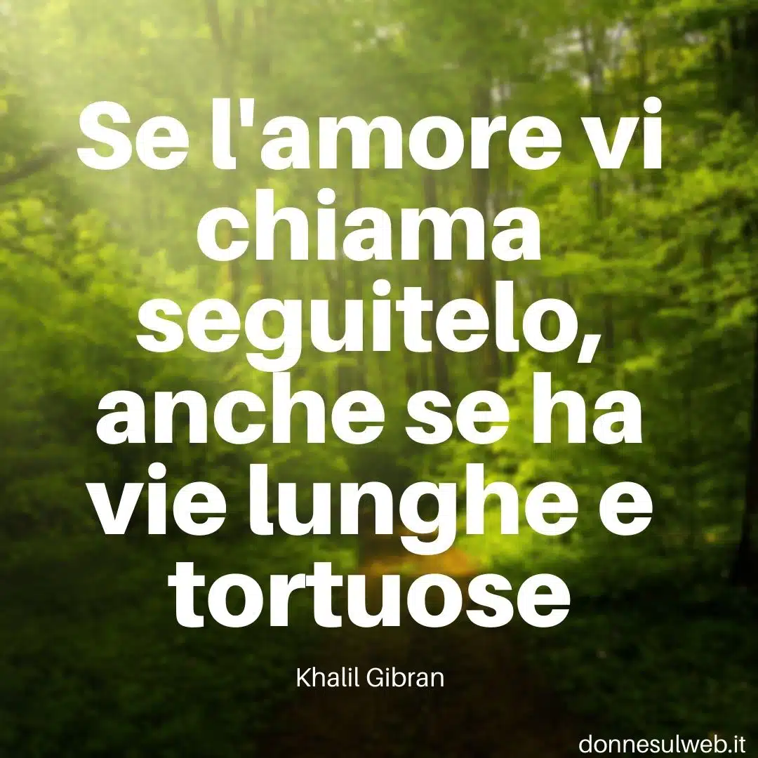 Frasi belle sull’amore