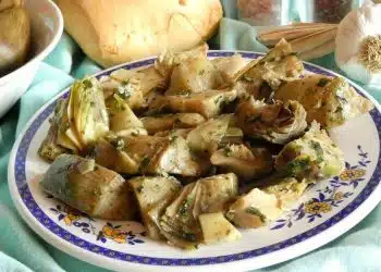 carciofi in padella ricetta
