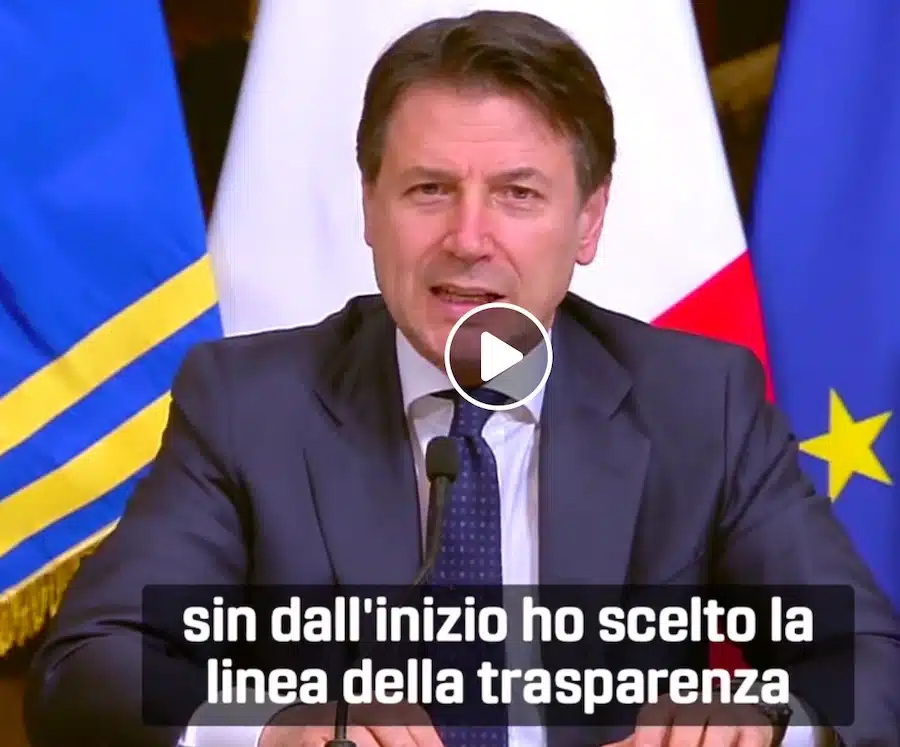 conte facebook covid 19