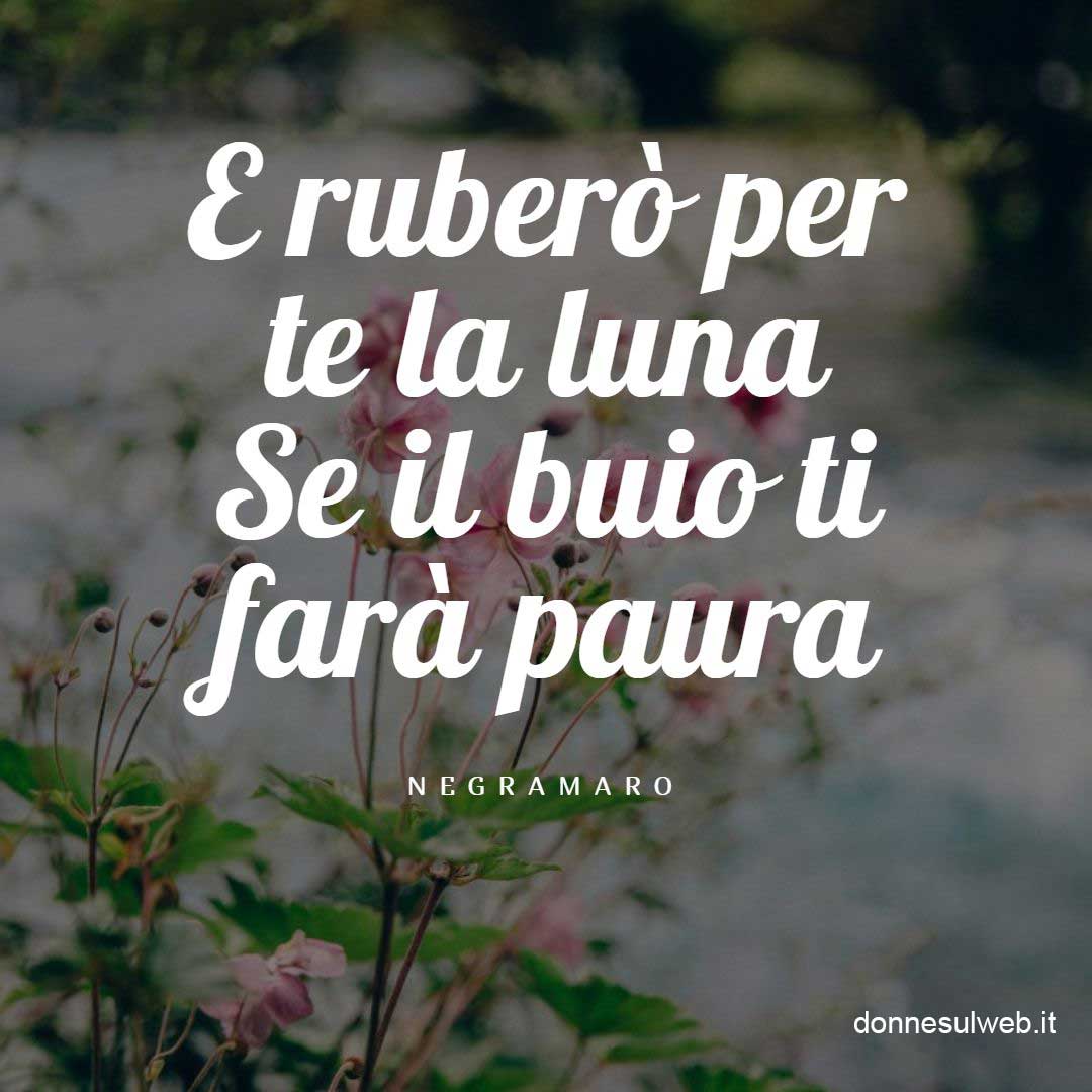 frase canzone da dedicare luna