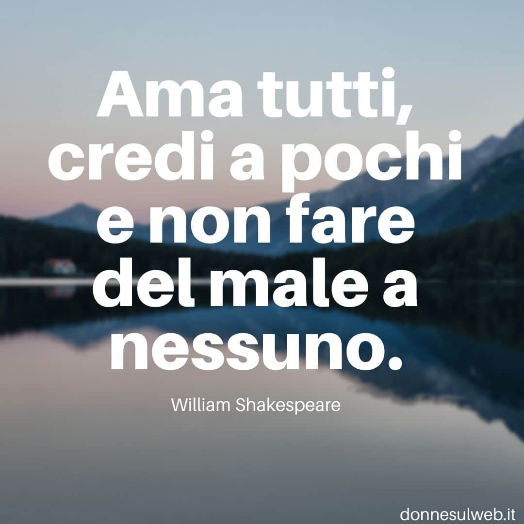 citazioni shaskespear