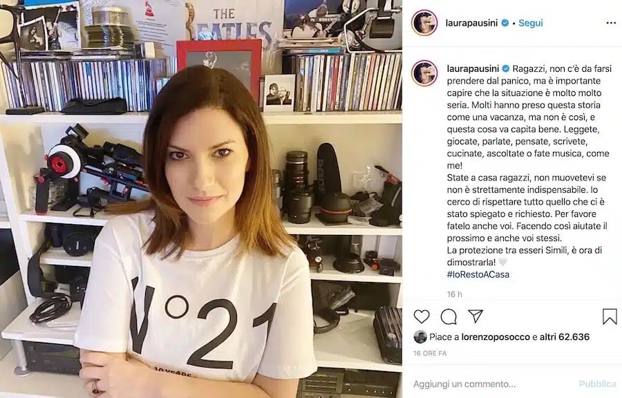 instagram laura pausini